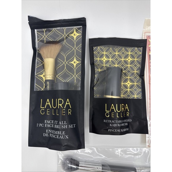 Laura Geller Face It All & Various Retractable Makeup Brushes New In Package - Picture 2 of 7